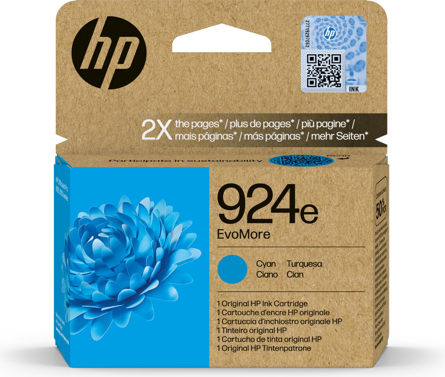 HP 924e Cyan