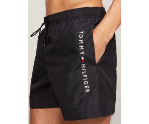 Tommy Hilfiger Original Logo Mid Length Swim Shorts UM0UM03258 black ab 41 99 Preisvergleich bei idealo