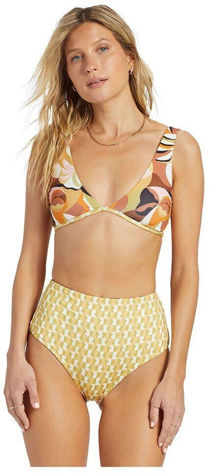 Billabong Return To Paradise Rev Ava Bikini Top (ABJX300910) yellow