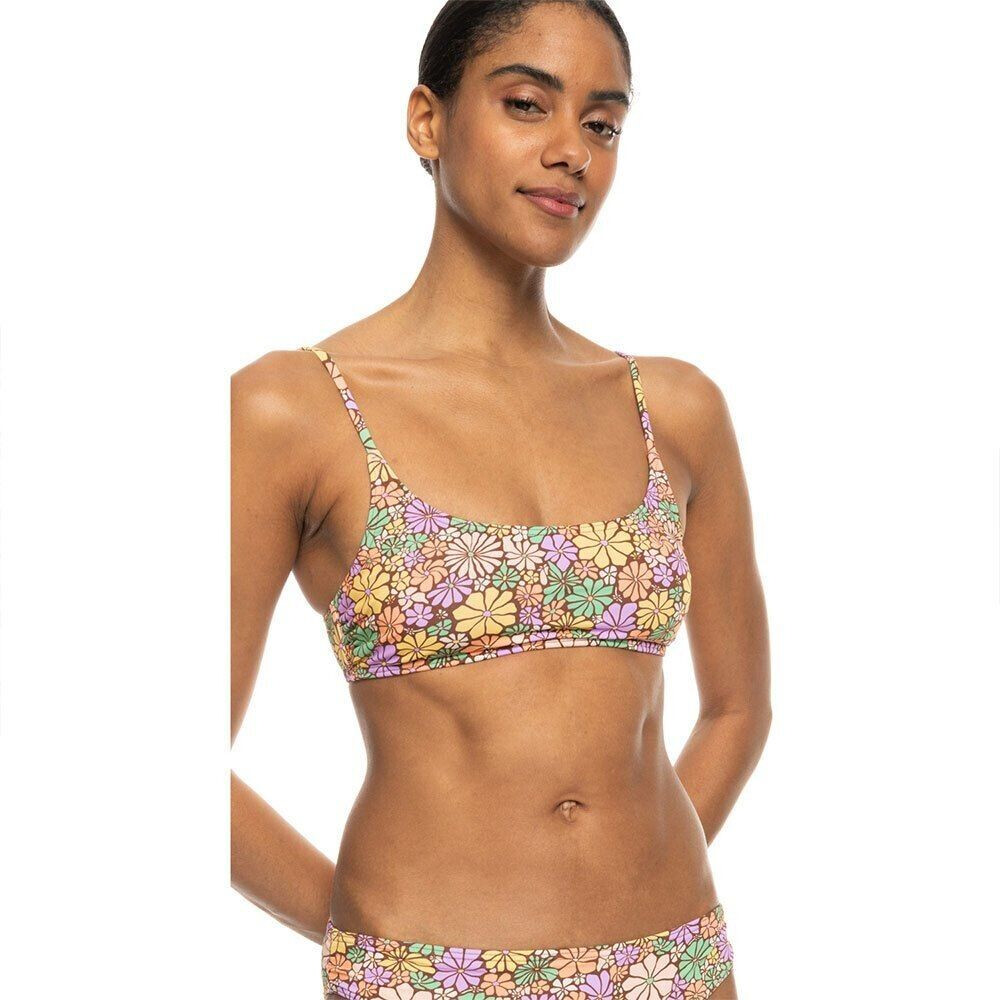 Roxy All About Sol Bikini Top (ERJX305210) colourful