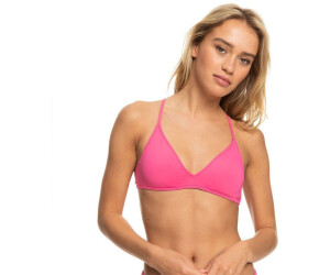 Roxy Side Beach Classics Athletic Triangle Bikini Top (ERJX304596) rosa