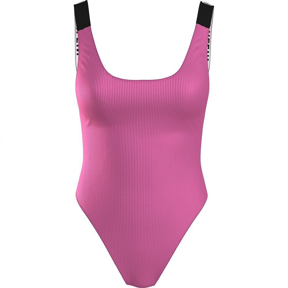 Calvin Klein Scoop back swimsuit (KW0KW02393) pink