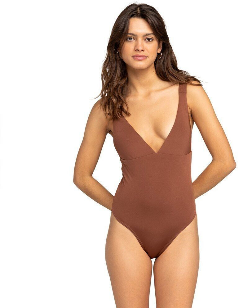 Roxy Silky Island Swimsuit (ERJX103627) brown