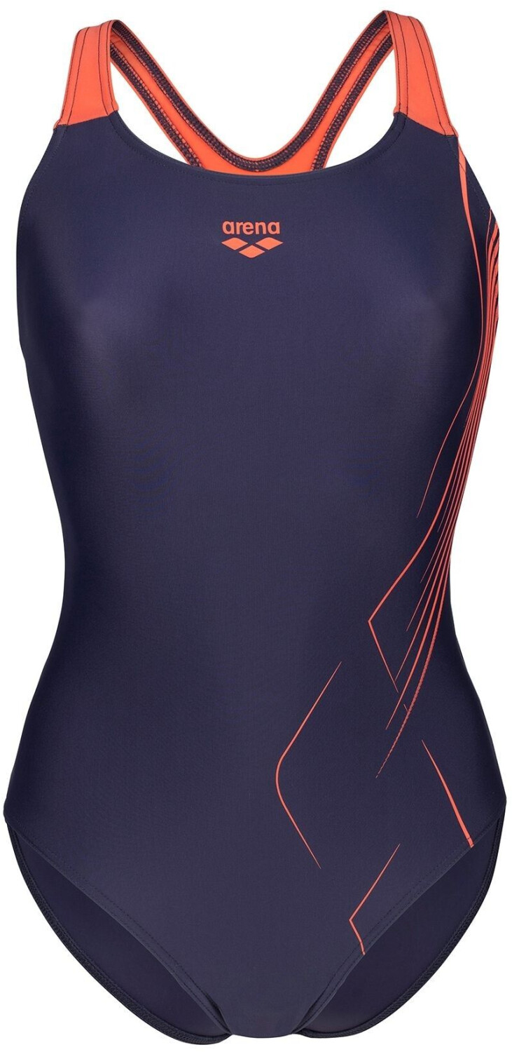 Arena Dive Swimsuit (007210) navy-calyspo coral