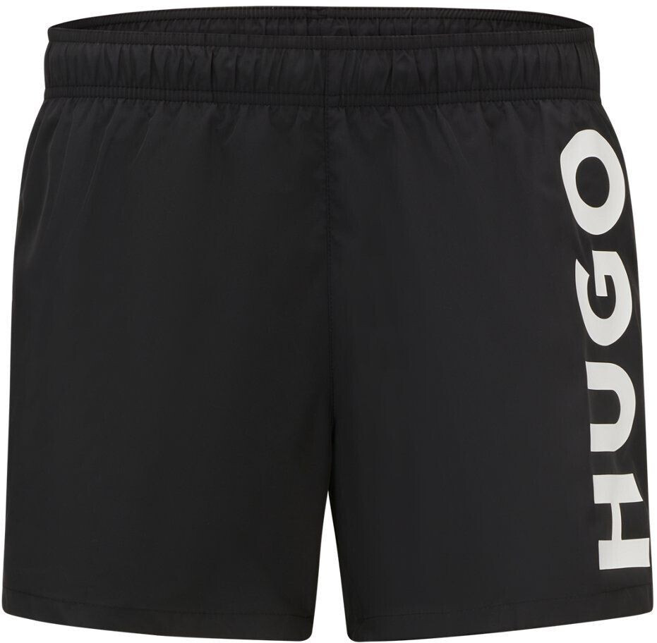 Hugo Quick-drying swim shorts with logo print (50513979) black
