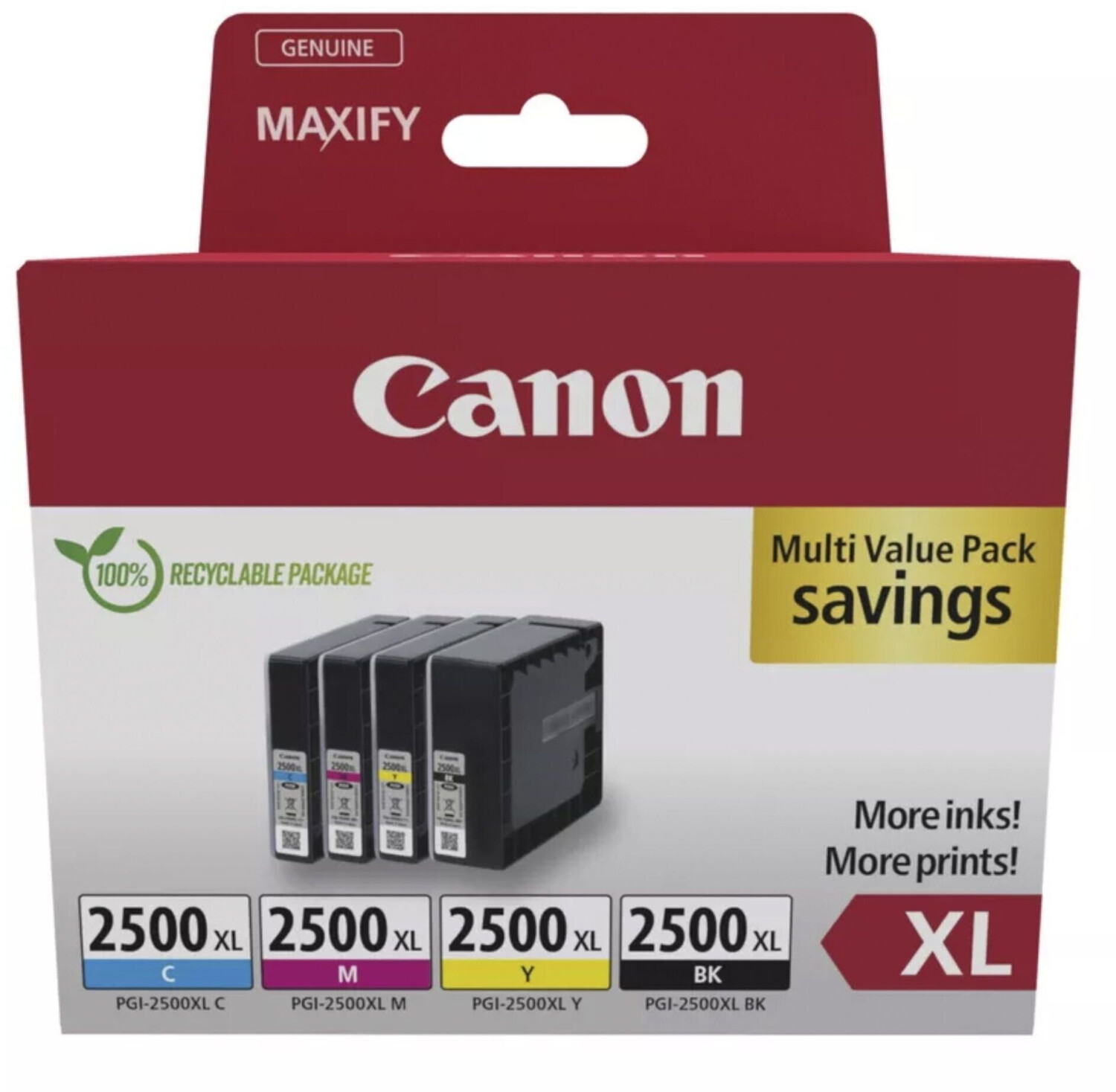 Canon PGI-2500XL Multipack (9254B010)