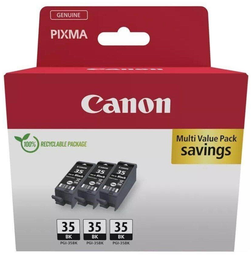 Canon PGI-35BK Black 3 Pack (1509B028)