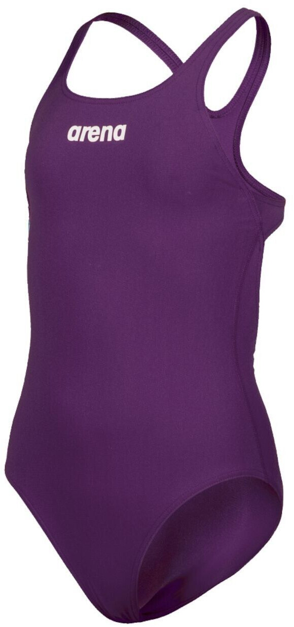 Arena Team Swimsuit Girls Swim-Pro Unicolor (004762) plum/white