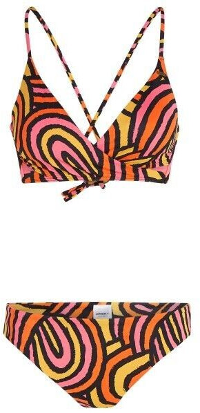 O'Neill Baay Maoi Bikini Set (1800252) orange rainbow stripe