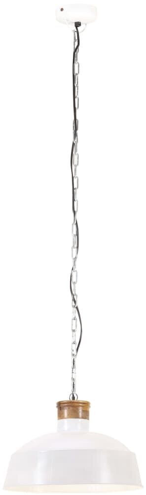 vidaXL Hanging lamp industrial style 58cm white (320832)