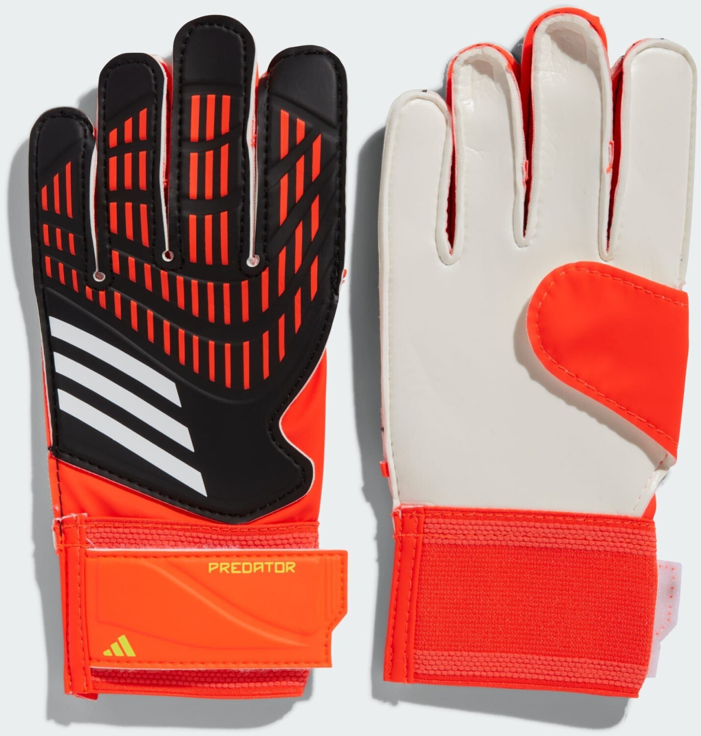 Photos - Other inventory Adidas Predator Training Goalkeeper Gloves Kids black/solar red/sol 