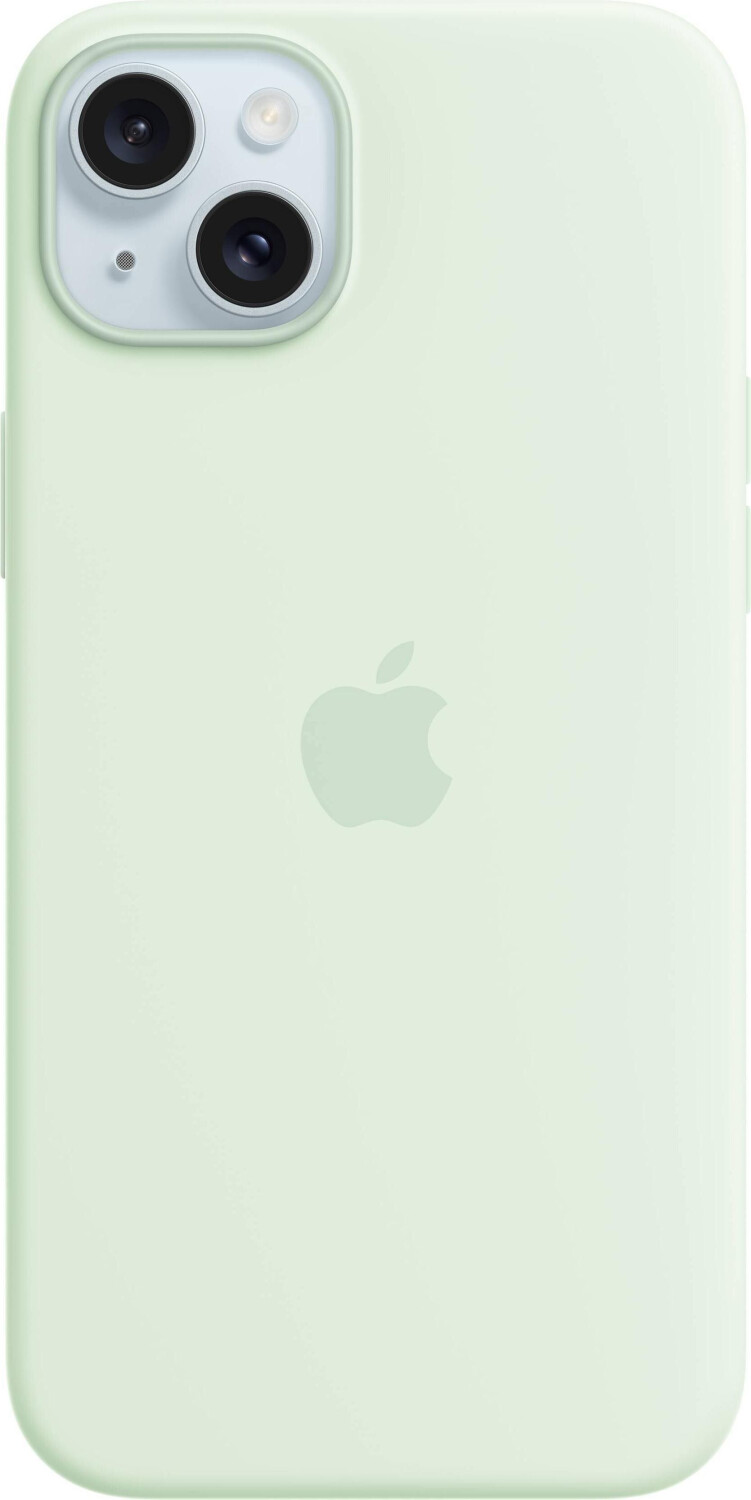 Apple Silicone Case with MagSafe (iPhone 15 Plus) Soft Mint