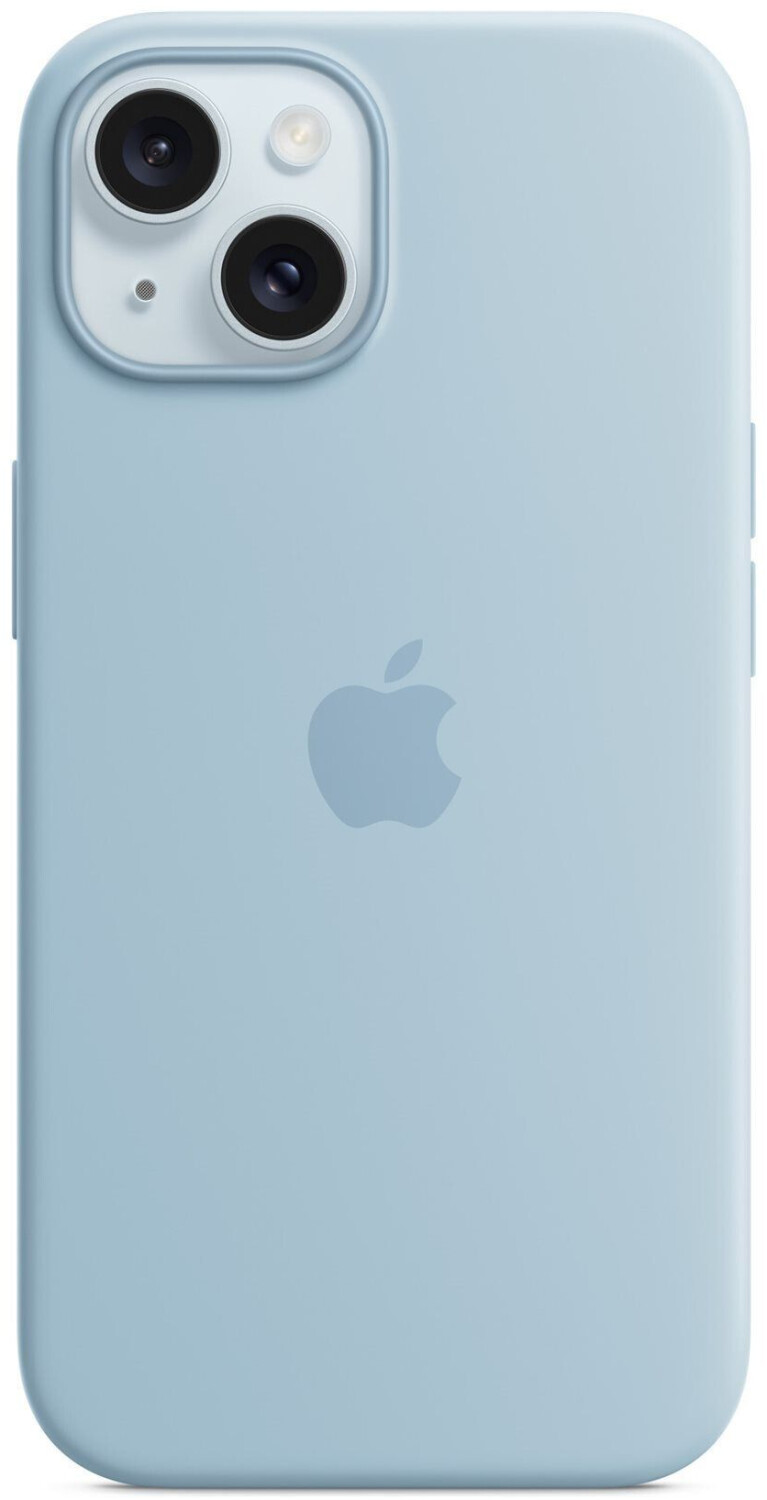 Apple Silicone Case with MagSafe (iPhone 15) Light Blue