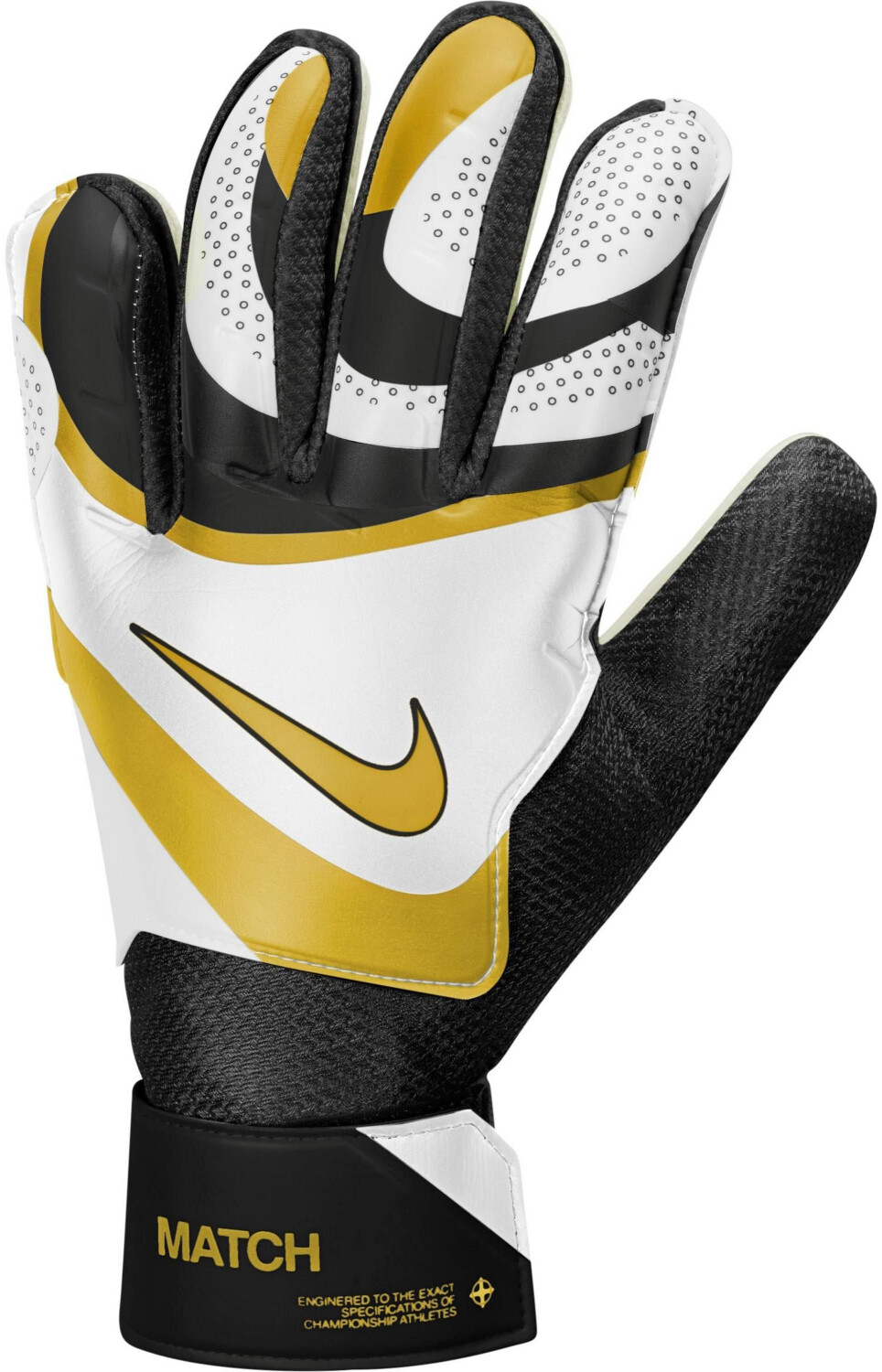 Black and gold nike gloves shop