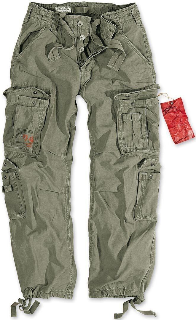 Surplus Airborne Vintage Pants green