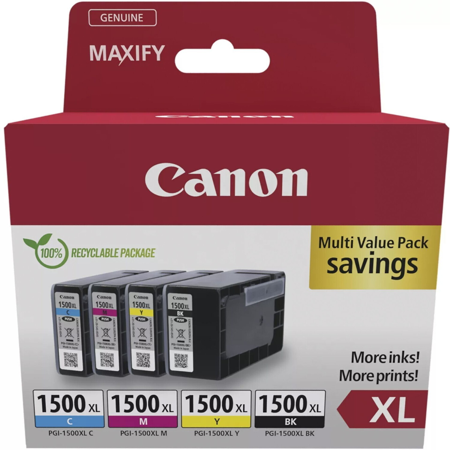 Canon PGI-1500XL Multipack (9182B010)