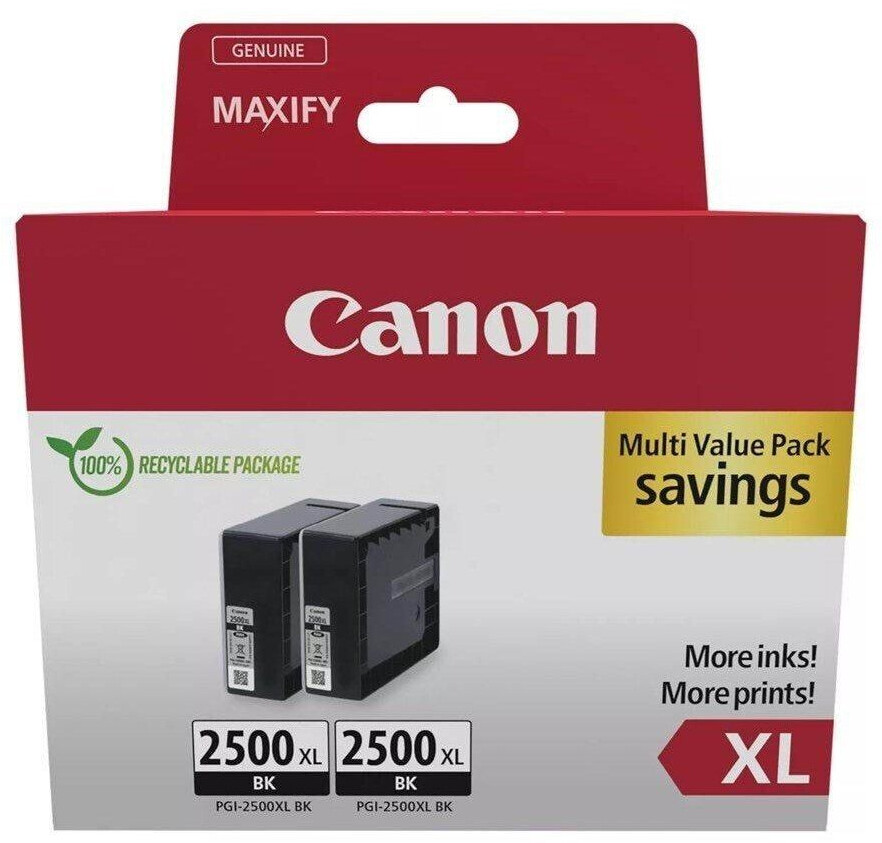 Canon PGI-2500BK XL Twin Pack (9254B011)