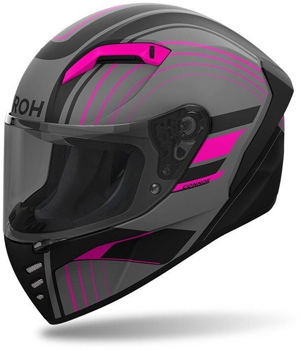 Airoh Connor Achieve gris/noir/rose