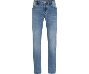 Hugo Boss Slim-Fit-Jeans aus blauem Denim mit Kaschmir-Feeling 