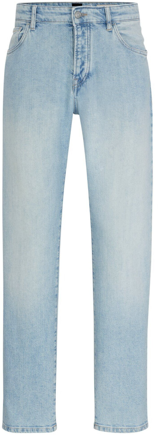 Hugo Boss Regular-fit jeans in blue denim with mechanical stretch Re.Maine BF 50514448 light blue