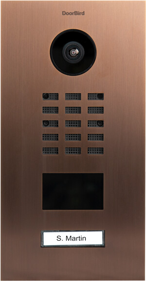 DoorBird D2101V IP Video Türstation 1 Call Button (423870079)