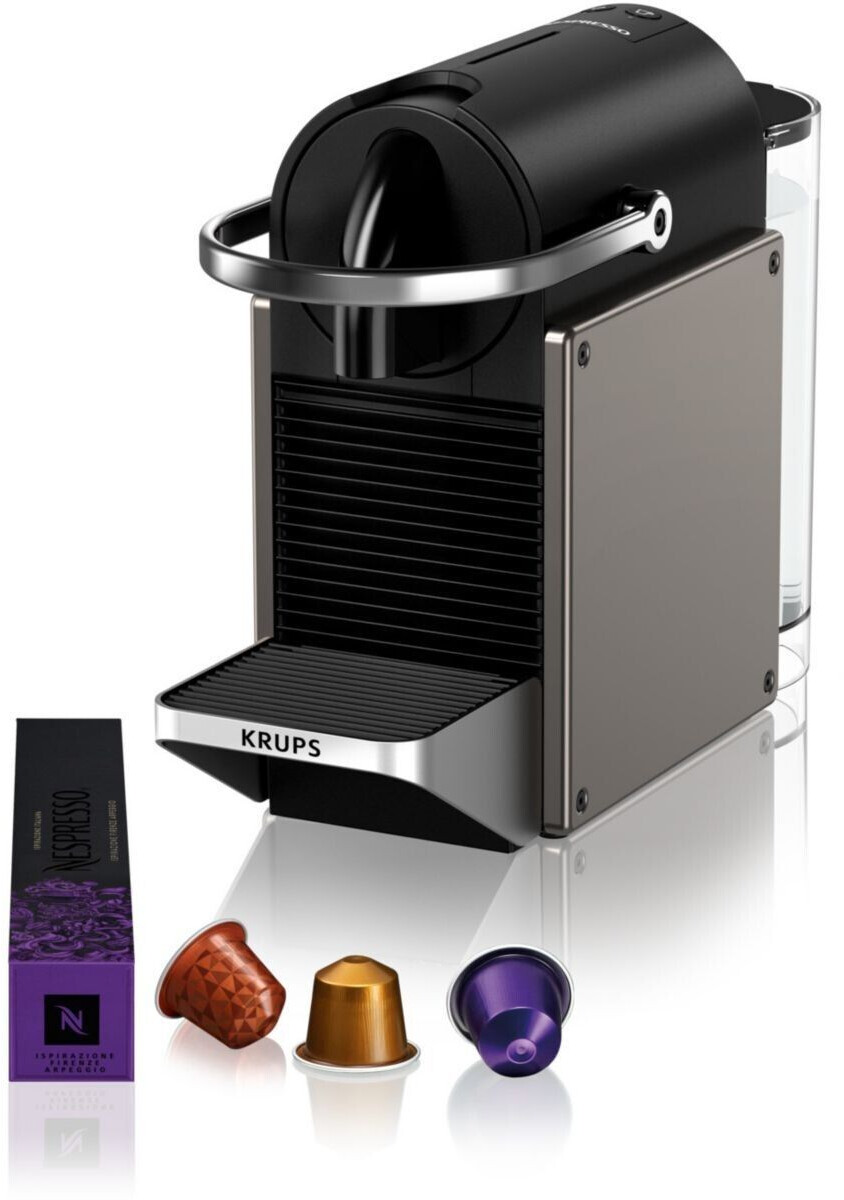 Krups Nespresso Pixie Redesign Titane
