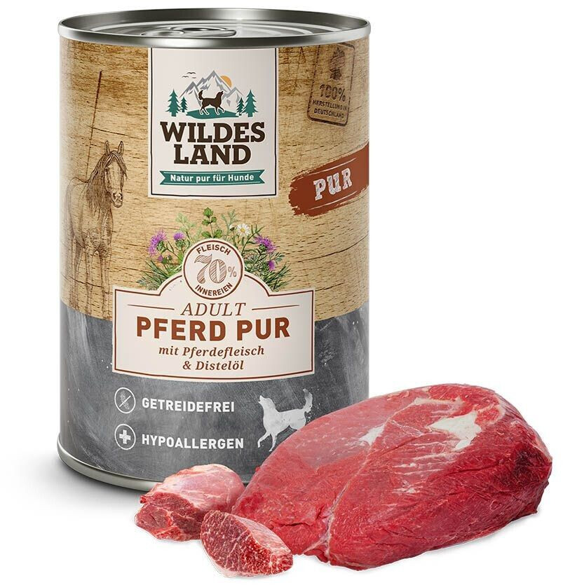 Wildes Land Pâtée pour chien 400g Wildes Land Pâtée pour chien 400g