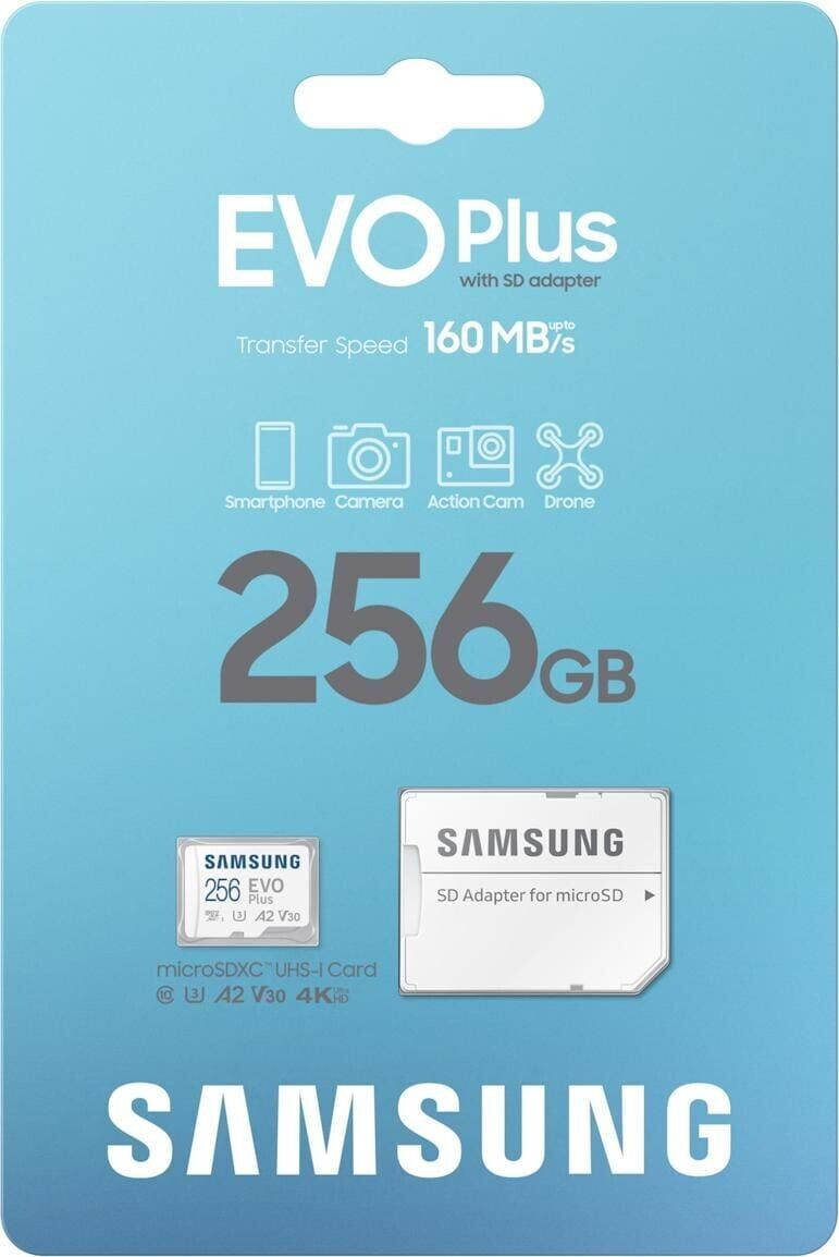 Samsung Evo Plus 2024 microSDXC 256GB MB MC256SA au meilleur prix sur idealo