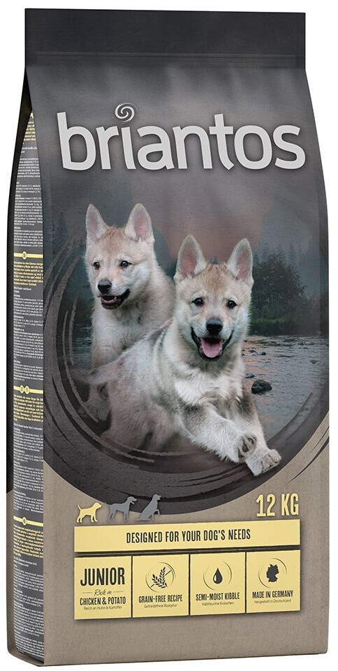 Briantos Junior Chicken & Potato grain-free dry dog food 12kg