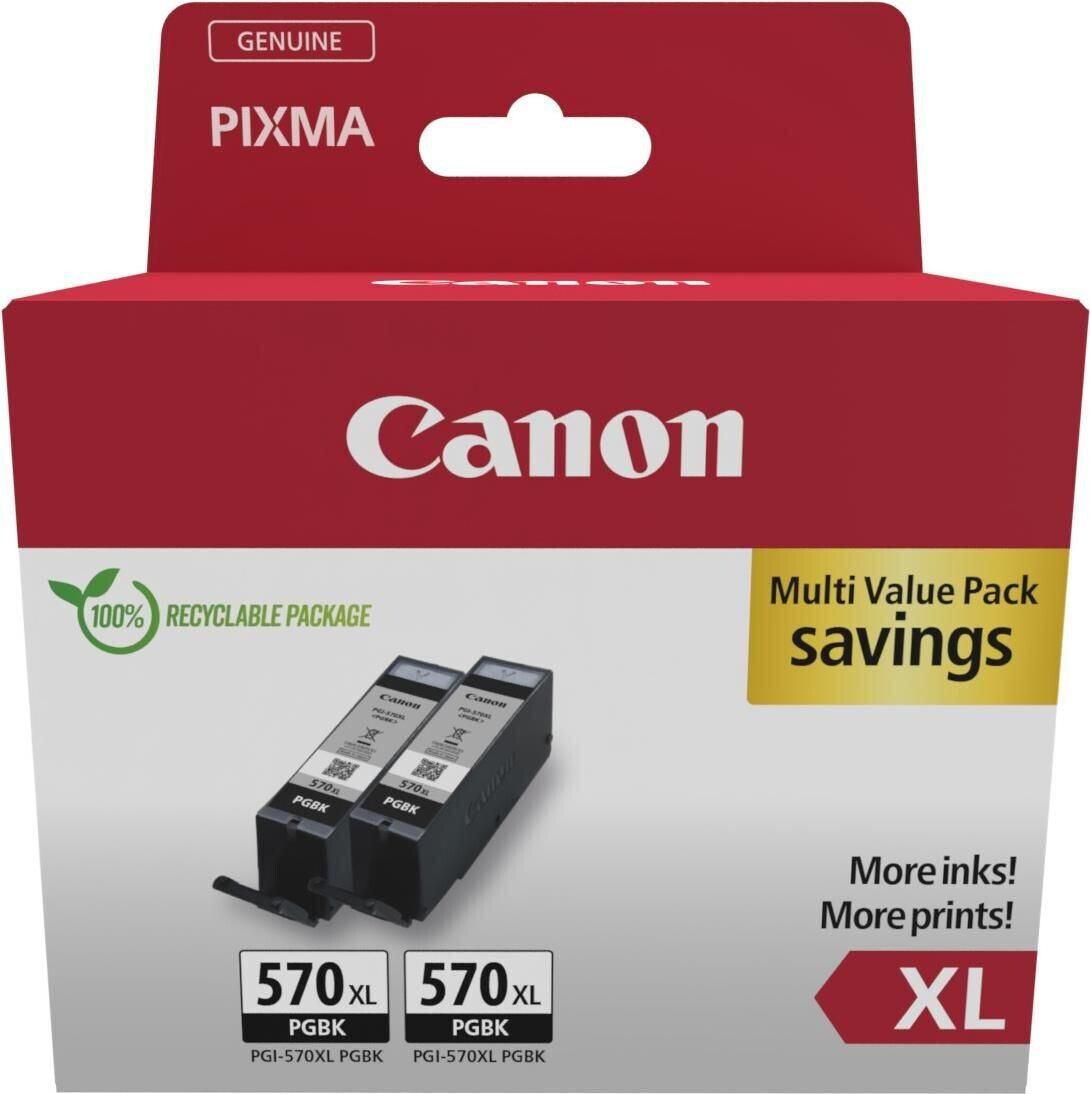 Canon PGI-570XL PGBK Twin-Pack (0318C010)
