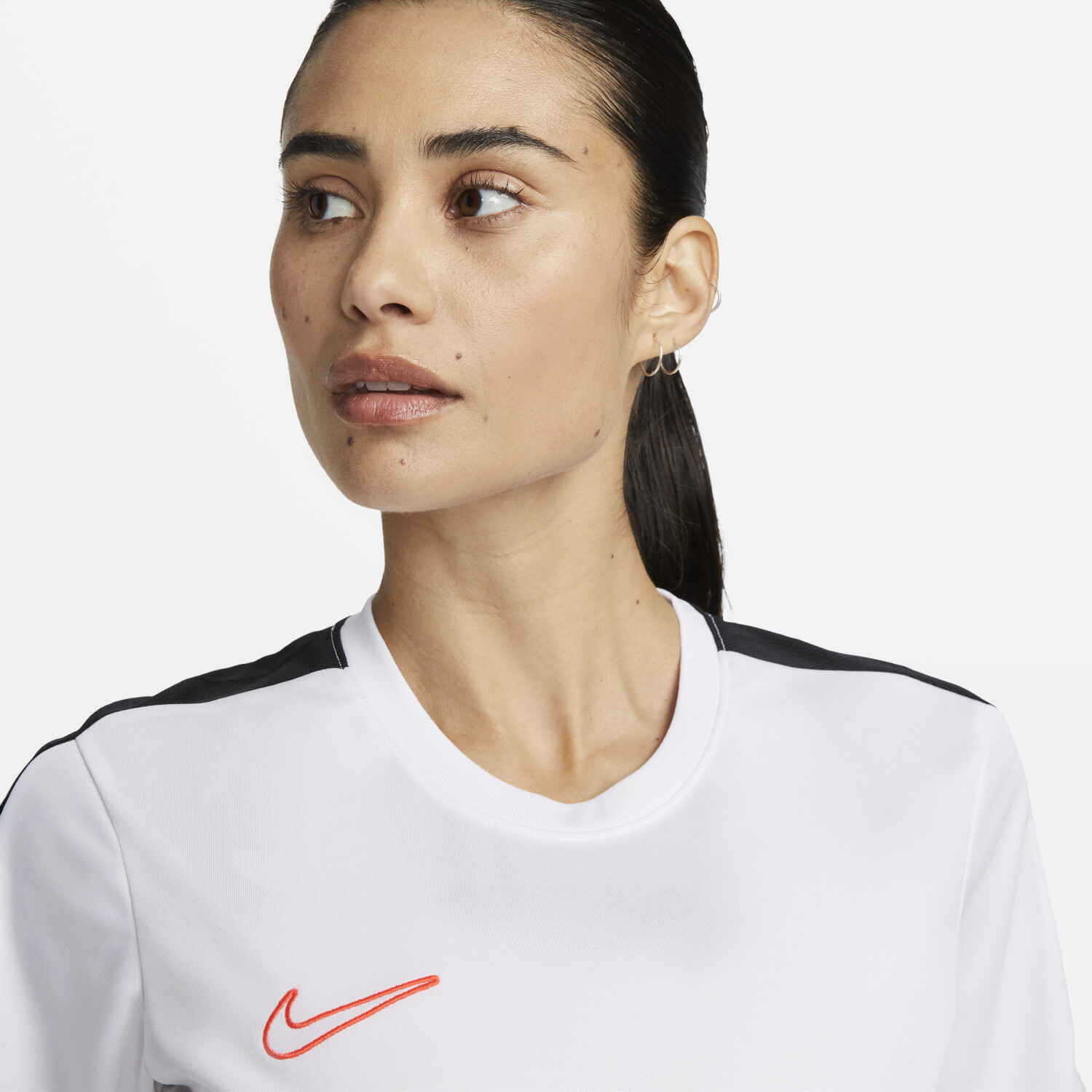 Bright crimson nike shirts top