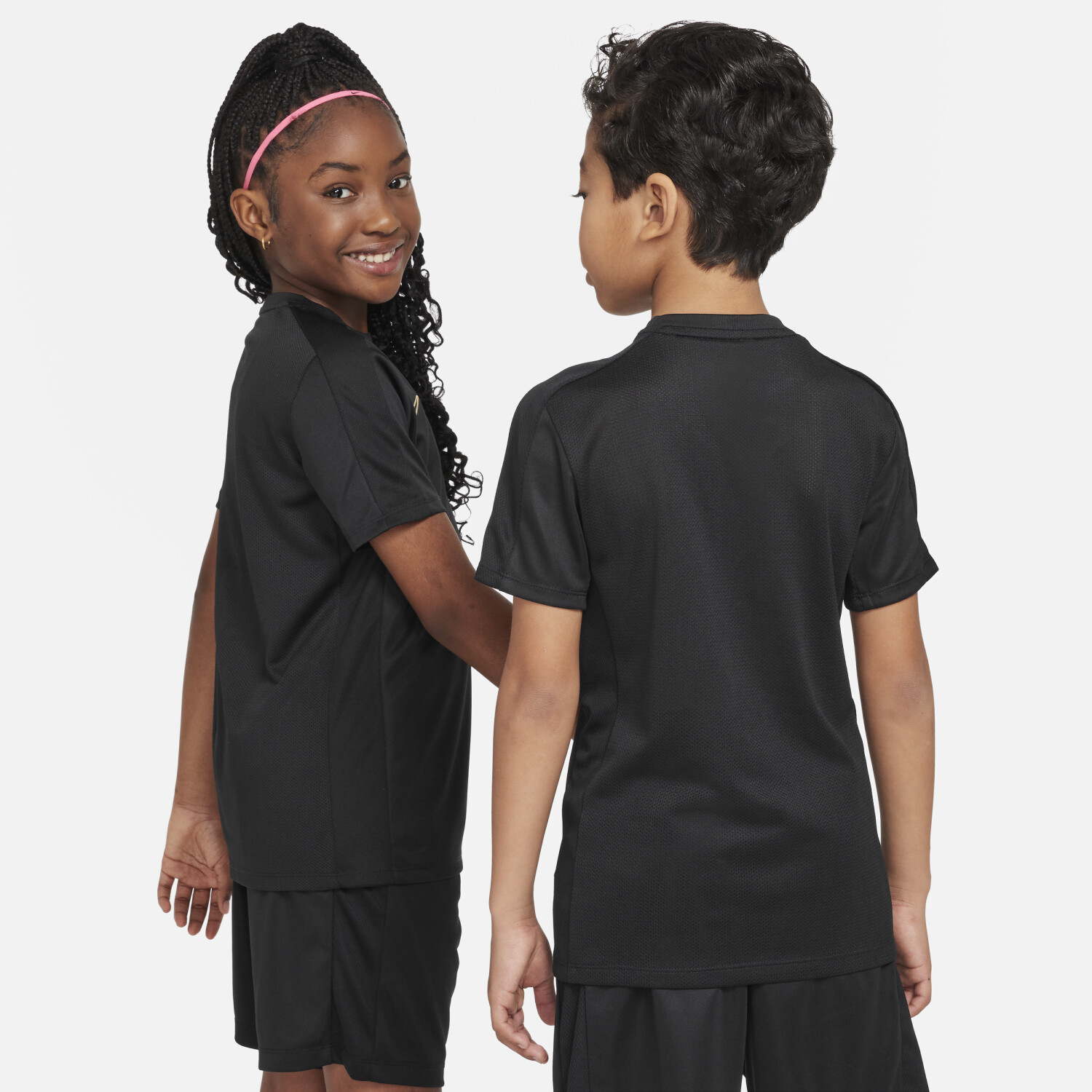 Nike Kids Dri FIT Academy23 Football Top DX5482 black black metallic gold ab 13 16 Preisvergleich bei idealo