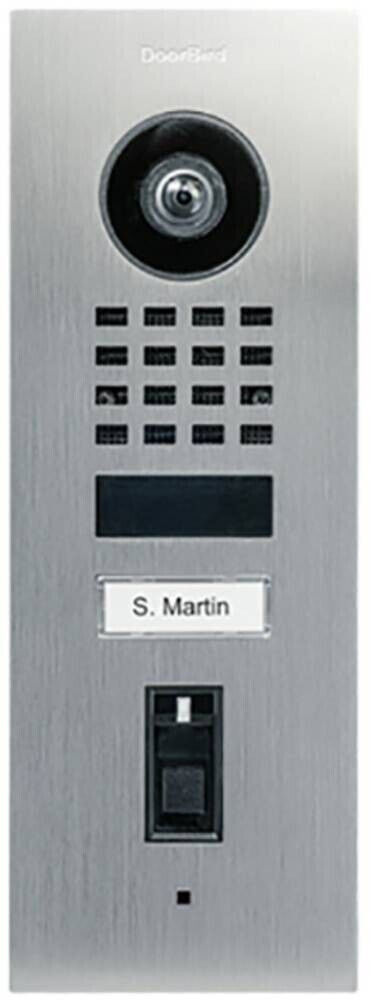 DoorBird D1101FV Fingerprint 50 Flush-Mounted 1 Call Button
