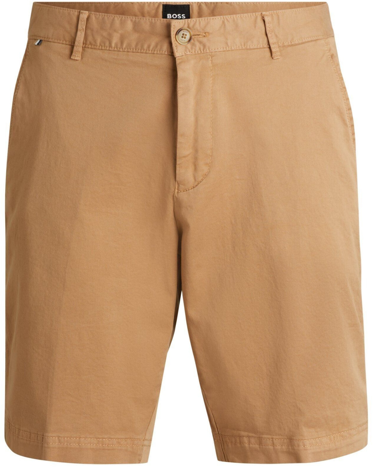 Hugo Boss Cotton twill slice shorts (50512524) beige