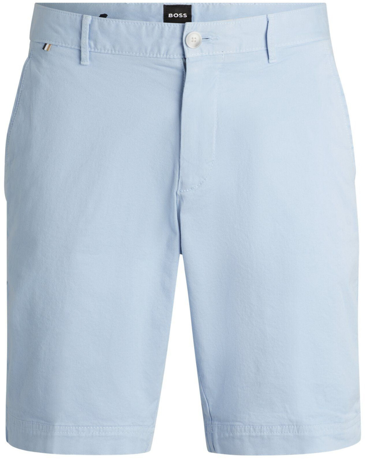 Buy Hugo Boss Cotton twill slice shorts (50512524) light blue from £99. ...