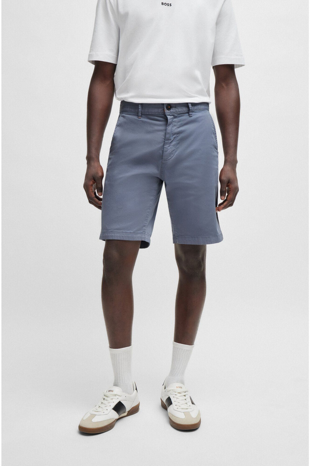 Hugo Boss Twill Chino-slim-Shorts (50513026) blau ab 49,99 