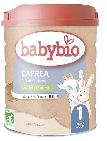 Babybio Babybio lait de chèvre Caprea 1er âge bio 800 g