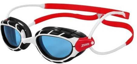 Photos - Other for Swimming Zoggs Predator Swimming Goggles Regular Fit white/red 
