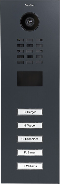 DoorBird D2105V 5 Units 5 Call Buttons