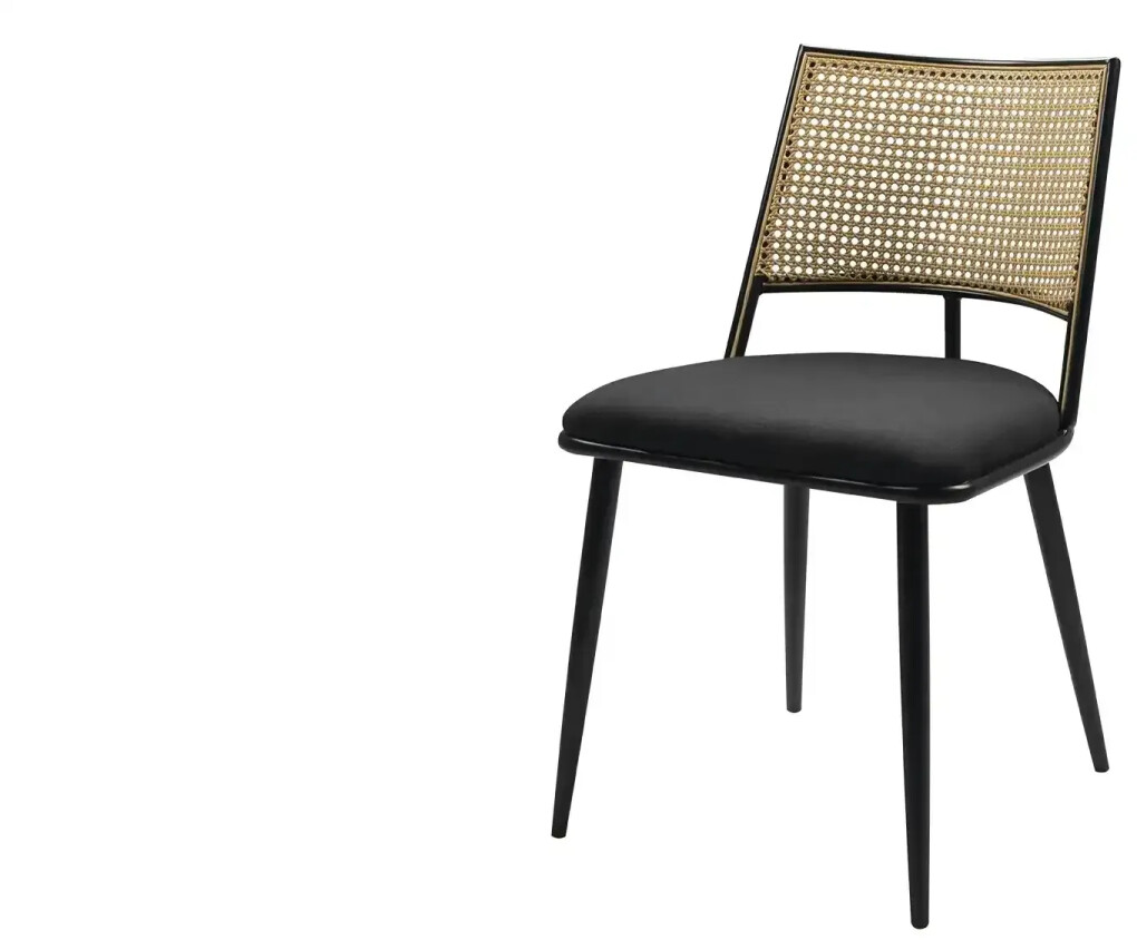 Möbel Kraft Chair black 47x79x48.5