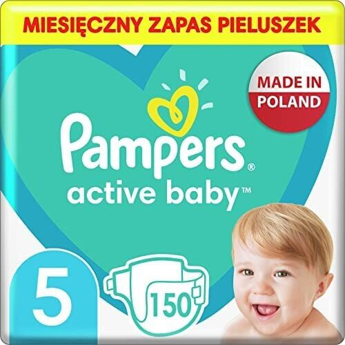 Pampers Baby Dry taille 5 (11-16kg) 150 couches