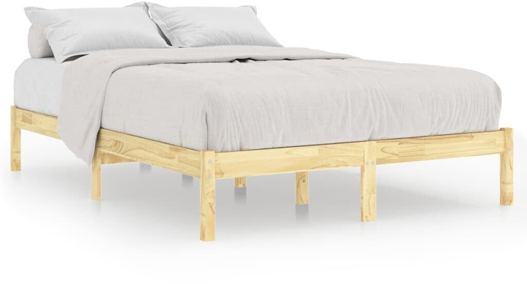 Photos - Bed VidaXL Solid wood  180x200cm  (810032)