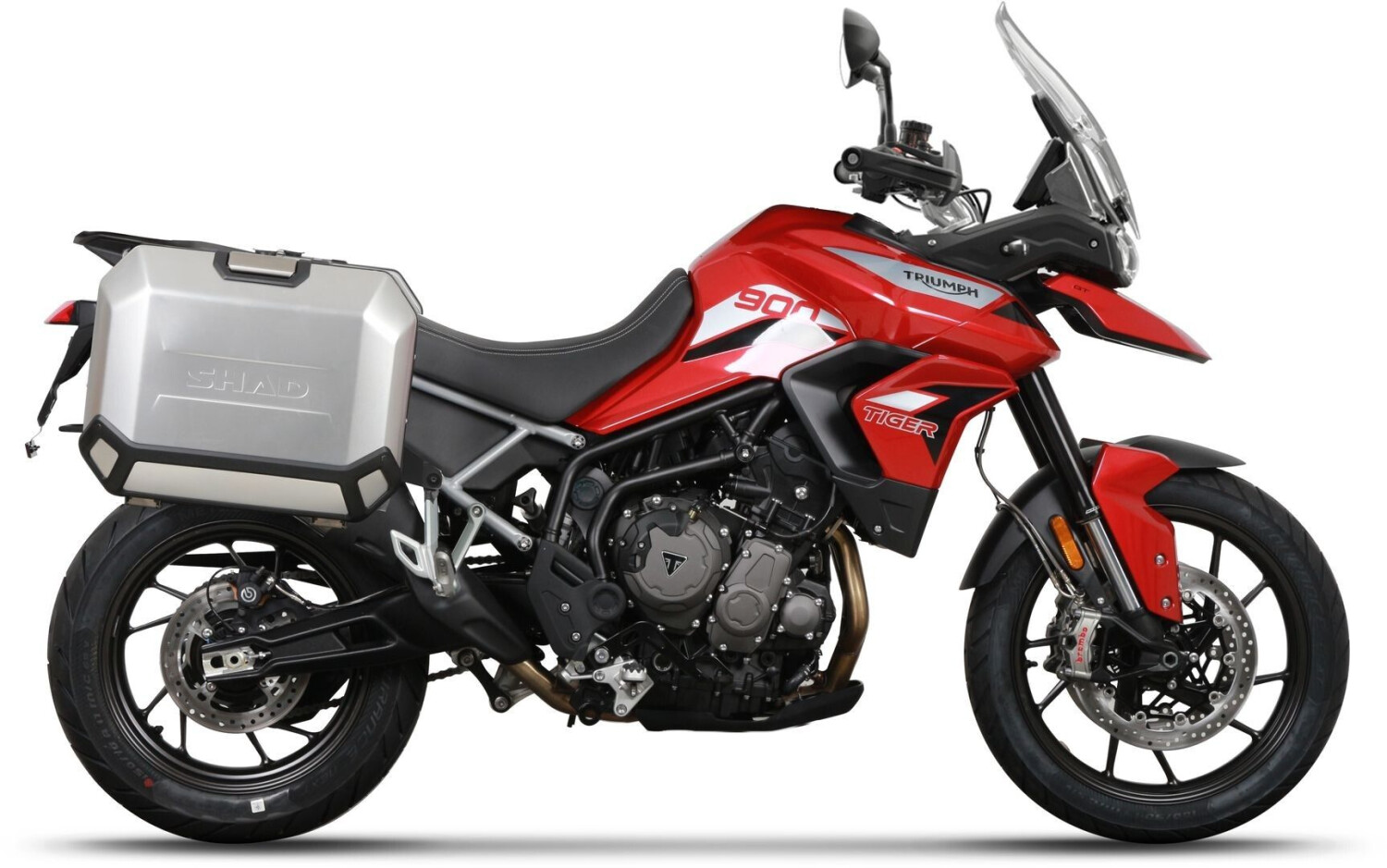 Shad 4P System Side Cases Fitting Triumph Tiger 900/GT/Rally