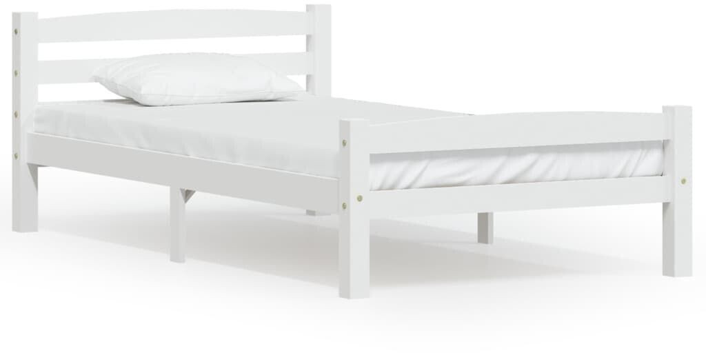 vidaXL Solid wood bed pine 100x200cm (3220)