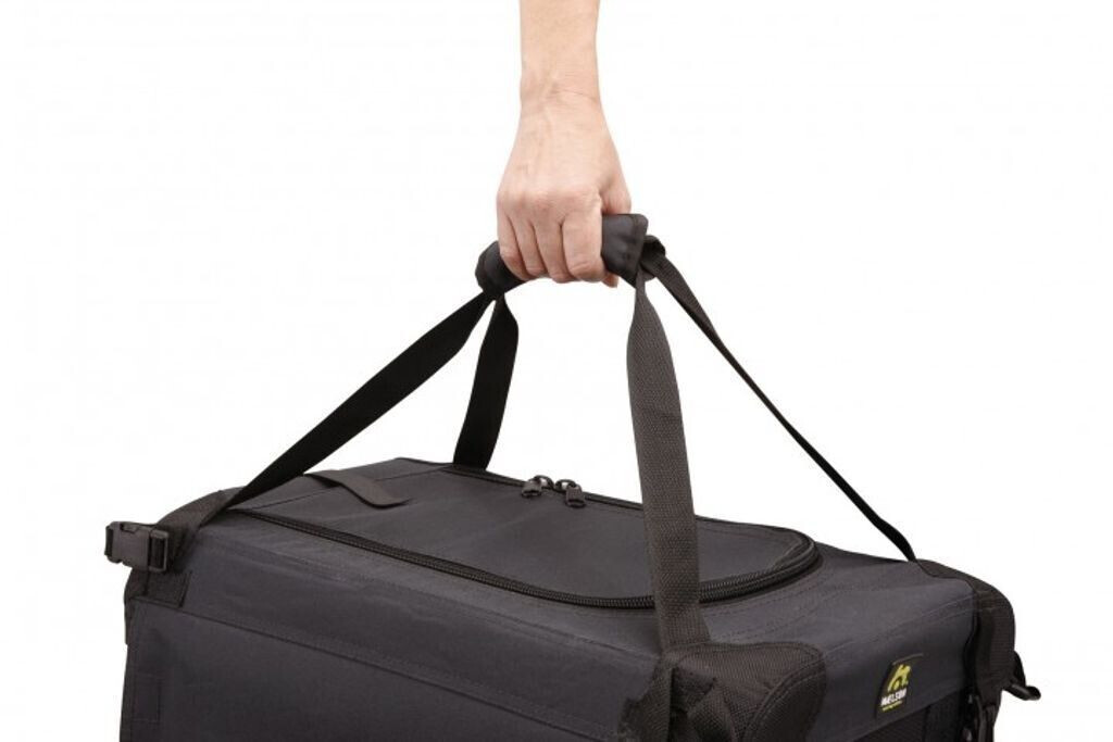 Maelson Sac de transport pour chat transport 52x33x33cm anthracite Maelson Sac de transport pour chat transport 52x33x33cm anthracite