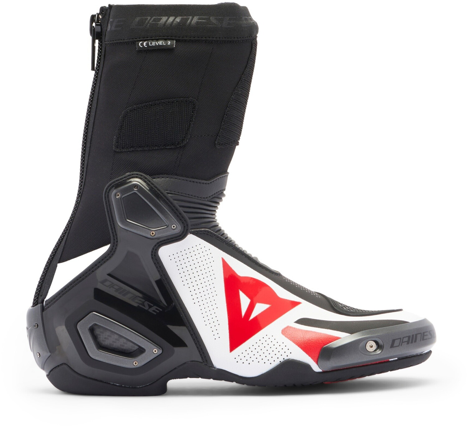 Dainese Bottes Axial 2 Air noir/blanc/rouge
