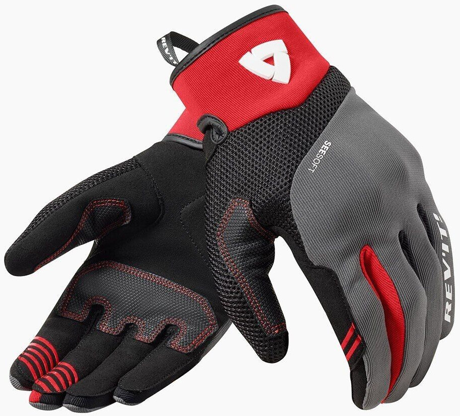 REV'IT! Gants Endo noir/rouge/gris