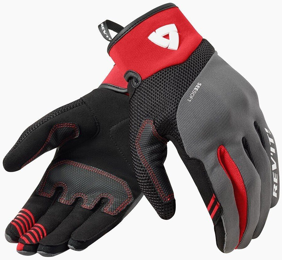 REV'IT! Gants Endo Lady noir/rouge/gris