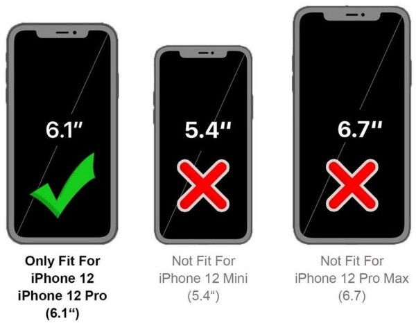 Coolgadget Hülle für Apple iPhone 12 / 12 Pro Schutzhülle Anti Shock Handy Case Transparent Cover, Bild 4