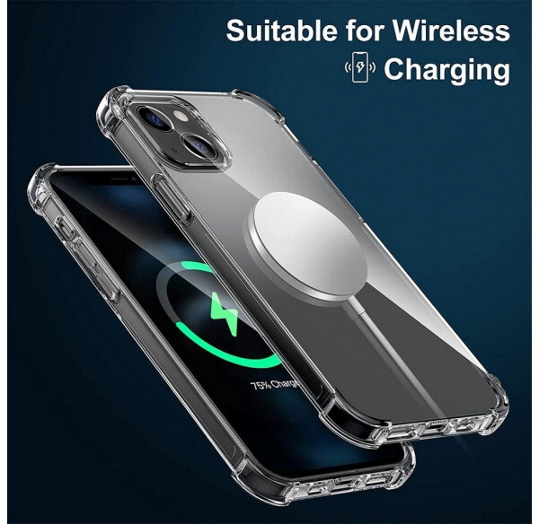 Coolgadget Hülle für Apple iPhone 13 Mini Schutzhülle Anti Shock Handy Case Transparent Cover, Bild 5